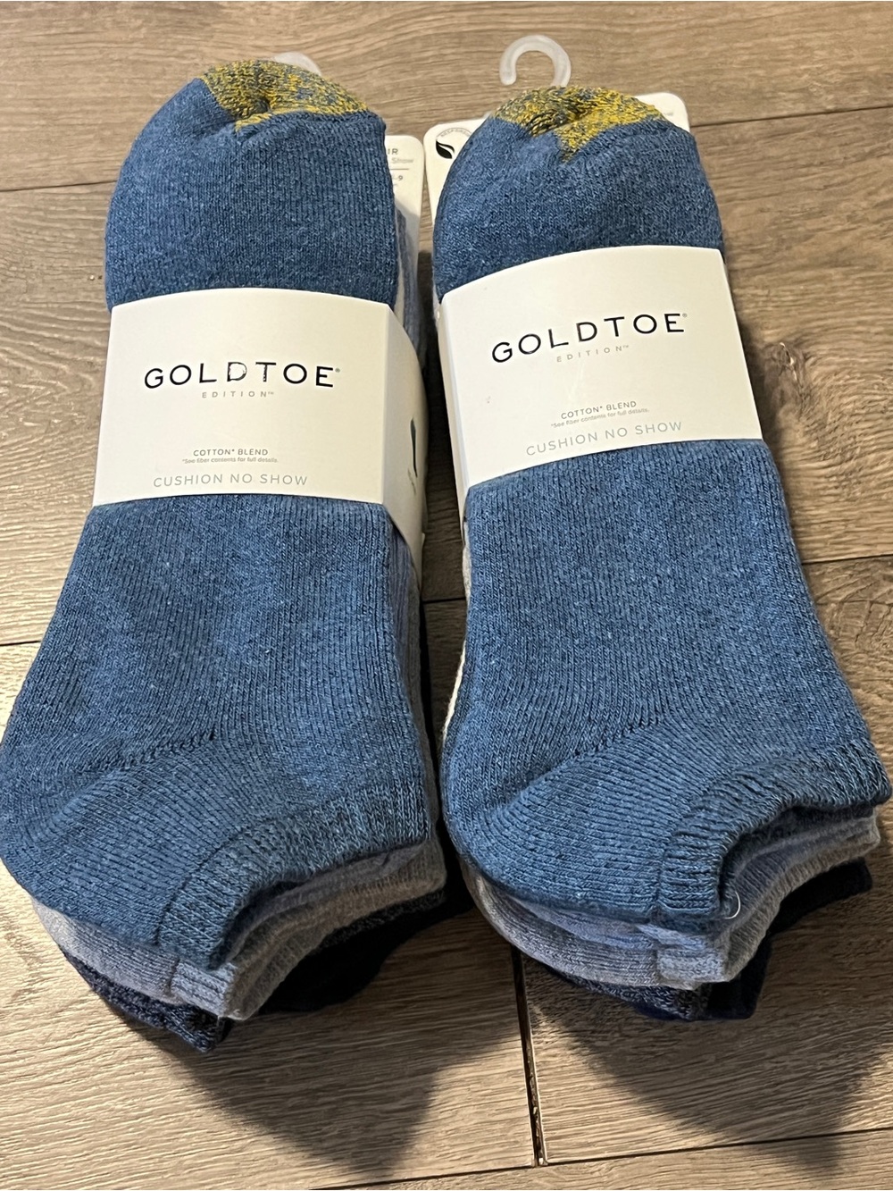 Goldtoe 12 Pairs Cushion No Show Socks Size 6-9 New